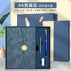 Caixa de Presente com Caderno A5 Conjunto Personalizado Novo Estilo Negócios Reunião de Alto Padrão Caderno Lembrança com Impressão de Logo Disponível