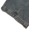 Ropa Vintage 2025 Otoño Nuevo Retro Americano Lavado Desgastado Holgado Pierna Ancha Scimitar Jeans de Mezclilla