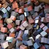 2 Cubos de Sándalo Rojo Robot Pequeño Material de Sangre de Sándalo Zambiano Fino 2 Bloques de Madera cm Madera Morado Claro Punk