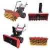 Baixo consumo de combustível Varredor de neve de grande área Máquina de remoção de neve Modelo personalizado Tipo de dupla finalidade Multifuncional Neve