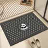 Tapete Absorbente de Diatomita para Piso Baño Inodoro Puerta de Entrada Antideslizante Alfombra para Pies Alfombra para Inodoro