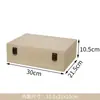 Caja de Madera Caja de Empaque Caja de Almacenamiento para Joyería con Cerradura Caja de Regalo para Tetera Sin Tapa Madera de Bambú Caja de Almacenamiento para el Hogar