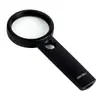 Lupa Deli 9090/9091 Tamaño Mediano Diámetro 55mm Forma de Raqueta Lupa Auxiliar 3X 6X Dropshipping