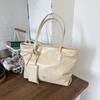 Tendencia de Moda Transfronteriza Bolso Tote Casual Simple de Gran Capacidad Nuevo Verano 2026 Bolso de Hombro Elegante para Mujer