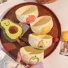 2026 Vajilla de Dibujos Animados de Frutas Corazón Dulce Estilo Ins Hogar Comedor Cerámica Tazón de Postre para Niñas y Niños con Alto Valor Estético y Diseño Lindo