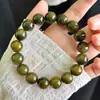 Pulsera de Cuentas de Buda con Cuentas Redondas de Círculo Único, Suave y Elegante, Realza el Cutis, Accesorio de Moda, Mayoreo