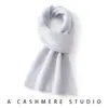 Cachecol Clássico Tribute 100% Caxemira Pura para Mulheres Outono/Inverno 26 Anos Proteção Quente para o Pescoço Tricô de Ponto Trançado Versátil Aquecedor de Pescoço Tricotado