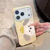 Cachorrinho Fofo AplicÁVEL Apple 18ProMax À Prova de Queda 16Pro Capa de Telefone iPhone17 Europeia e Americana 15 Fresca e Simples