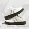Zapatillas versátiles de rayas y lunares para mujer, novedad otoño 2026 estilo campus coreano suela blanda cómodas casual zapatillas de entrenamiento alemanas