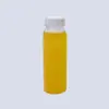 200ml 250 ml botella de plástico transparente de boca ancha para mascotas espesa botella para bebidas de jugo botella desechable de té de leche Botella de moda