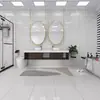 Azulejos de Mármol de Cuerpo Entero 600x1200 Foshan con Patrón Continuo para Azulejos de Pared de Baño y Cocina