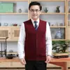 Nuevo Chaleco de Punto para Hombre Otoño/Invierno 2026, Casual, Cuello en V, Sin Mangas, para Vestir por Capas, Dropshipping Disponible para Ventas Transfronterizas