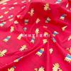 En Stock Estilo Coreano 100% Algodón 40S Tela Estampada Digitalmente Algodón Puro Flores Lindas de Dibujos Animados Ropa para Niños Ropa para Adultos
