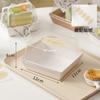 Caja Cortadora de Pastel de 3 Pulgadas 4 Pulgadas Tiramisú Lasaña Pastel Vasco Caja de Empaque para Postre Altura