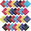 Fábrica de Origen Poliéster Estampado Digital Bufanda Cuadrada Personalizada Pañuelo para la Cabeza Ciclismo al Aire Libre Protección Solar Versátil Máscara Mágica Pedido al por Mayor