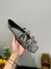Zapatos Mary Jane estilo retro con remaches Chuyuji para mujer, modelo nuevo con aumento de altura interno, zapatos planos tipo bailarina sin cordones con lazo, elegantes