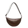 Bolsa Transversal Feminina 2026 Novo Modelo Primavera Cedo Grande Capacidade Design de Nicho High-End Vintage Bolsa de Ombro Dumpling
