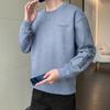 Suéter Marca da Moda Masculino 2025 Novo Primavera e Outono Camisa Base Ins Marca da Moda Estilo Coreano Casaco Casual Solto Top