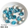 Celebridad en línea arte de uñas huevo de paloma diamante ovalado brillante punta especial forma de diamante joyería de arte de uñas de alta calidad mini accesorios para uñas