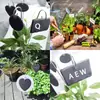 Fornecimento direto da fábrica etiqueta de planta etiqueta de flor etiqueta de árvore frutífera placa de sinalização de jardim de aço inoxidável cartão de árvore de ardósia