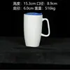 Caneca de Cerâmica Caneca de Leite Padrão Opcional Texto Evento da Empresa Caneca Publicitária Queimada em Alta Temperatura Duradoura e Resistente