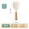 Cuchara de Arroz de Silicona de Pie de Venta Caliente Transfronteriza Antiadherente para Olla Arrocera Silicona de Grado Alimenticio + Cuchara de Arroz de Haya