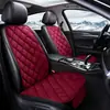 Algodón de plumón de invierno felpa corta sin corbata pequeño tres piezas cinco piezas cojín de coche cojín de coche pieza única cojín térmico para asiento