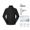Cortavientos casual con cuello alto ropa de trabajo transfronteriza impermeable a prueba de viento chaqueta para hombre personalizada ligera softshell ropa de abrigo de otoño e invierno para hombre