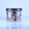 Botella Redonda Transparente de Plástico para Mascotas Comida para Mascotas Comida para Gatos y Perros Frijol Alimentador Salsa para Dip Mantequilla Recipiente para Condimento de Hot Pot
