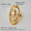 Anillo con un tacto de alta gama, acero inoxidable, lujo ligero, diseño de flor de circonita estilo ins, anillo abierto ajustable, venta al por mayor transfronteriza