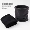 Fábrica personalizada de calentadores de cuello de vellón engrosado, cubierta de cuello cálida y a prueba de frío para esquí al aire libre, admite procesamiento de impresión y bordado