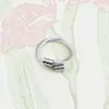 Anel de metal popular para amantes de joias, anel de ouro maciço 18K à prova d'água com abertura elástica criativa, anel de aço inoxidável