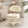 Taburete pequeño con ruedas, taburete bajo con ruedas universales, taburete para niños pequeños, taburete perezoso para uso doméstico, silla pequeña para maniobrar fácilmente, taburete popular en línea