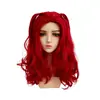 Descendientes 5 País de las Maravillas Oscuras disfraz cosplay transfronterizo vestido infantil de Caperucita Roja transfronterizo Halloween disfraz de princesa azul para actuación