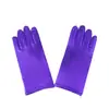 Guantes Elásticos Cortos Estilo Harajuku Oscuro Transfronterizos Guantes de Baile de Performance Punk Guantes de Cuero para Cosplay Venta al por Mayor