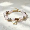 Pulseras de Nuevo Estilo Transfronterizas Europeas y Americanas de Gran Venta con Temática Marina, Collares Hechos a Mano de Conchas Coloridas, Joyería de Piedras Naturales al por Mayor