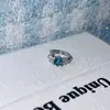 Novo Estilo Anel de Ferradura com Corrente Verde Brinco Cruz de Aço Titânio Médico Estrela Brincos Delicados para Mulheres Estilo Fresco e Simples