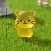 Adornos Luminosos Transfronterizos, Cerditos Rosas Lindos, Mini Animales para Micro-Paisajes, Adornos Pequeños para Coche, Manualidades de Resina DIY