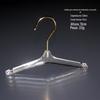 Cabide de acrílico para roupas de animais de estimação, cristal transparente, suporte para roupas de filhotes de pelúcia, fofo, pet shop
