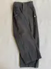 Pantalones Cargo de Sarga de Alta Calidad con Cintura Elástica en la Espalda + Bolsillos para Mujer, Engrosados para Otoño/Invierno, Corte Estrecho/Ancho, con Aberturas