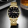 Venta directa del fabricante: Reloj de Moda para Hombre, Resistente al Agua, Versátil, con Calendario, Esfera Grande Elegante, Moderno, de Alta Definición