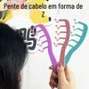 Artefato de costura de cabelo portátil Bangs em forma de cabelo em forma de raiz de cabelo Top Pente fofo Cabelo fofo em forma de Z Pente de costura de cabelo pente pente de cabelo cacheado