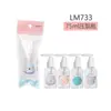 LMLTOP Botella Atomizadora de Dibujos Animados, Botella Atomizadora PET de un Solo Uso, Botella Vacía, Colección de Botellas Recargables Cosméticas de Viaje