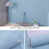 Papel Pintado Autoadhesivo al por Mayor Hogar Dormitorio Impermeable a Prueba de Humedad Dormitorio Pegatinas Refrescantes Fondo de Color Sólido Pegatinas de Pared Papel Pintado Engrosado