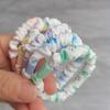 Anillo de Intestino Delgado Grande y Pequeño Arrugado Coreano Anillo Sencillo para el Cabello Material DIY Venta al por Mayor Accesorios para Diademas Banda de Goma Ins No Daña el Cabello Tela
