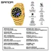 Reloj Digital Sanda Pantalla Dual Sincronizada Multifuncional para Hombre Octagonal Cuenta Regresiva Luminoso 3376
