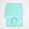 Caja Plegable de una Pieza con Lazo Disponible, Caja de Regalo de Empaque Portátil con Tapa abatible y Cierre magnético, Caja Vacía para Regalo de Cumpleaños, Caja de Papel