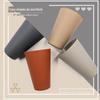 Rushan Silicone Cup Household Gargle Cup ins Crianças Mini Estilo Coreano bonito bambu fibra artiart Water Cup