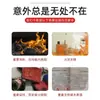 Fanchuang Amazon Transfronterizo Bolsa de Almacenamiento de Silicona Impermeable y a Prueba de Fuego, Bolsa Segura de Doble Capa con Doble Cremallera para Documentos, Bolsa de Datos