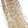 4X8mm Vidro de Cristal Acessórios para Joias DIY Contas Pontiagudas Longas Acessórios para Roupas e Cabelos Contas de Rombos Costuradas à Mão Contas DIY